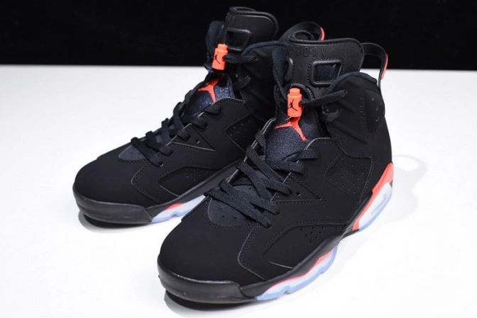 Reps BK 384664-060 air jordan 6 retro black infrared 1106